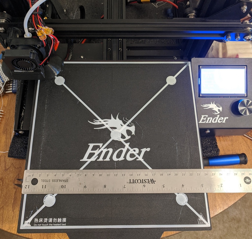 Ender 3 Pro Bed Leveling 235x235x0.2mm
