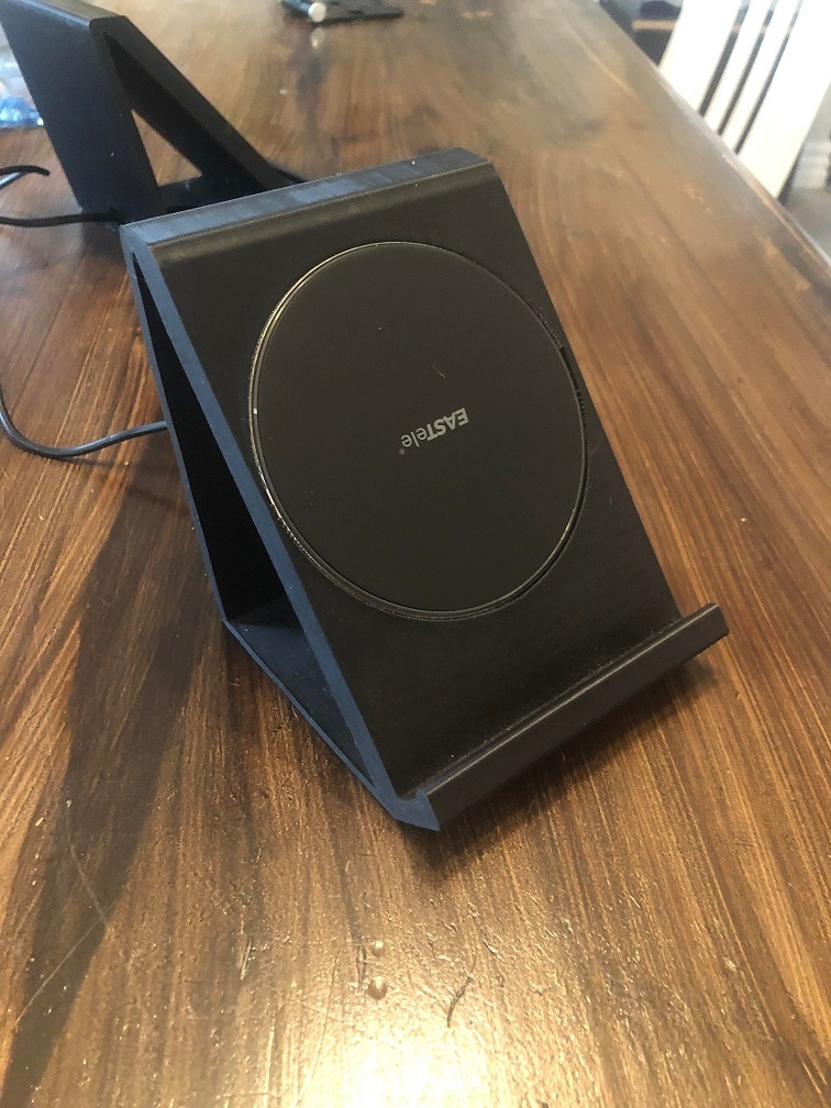 Phone holder with Wireless charger QI