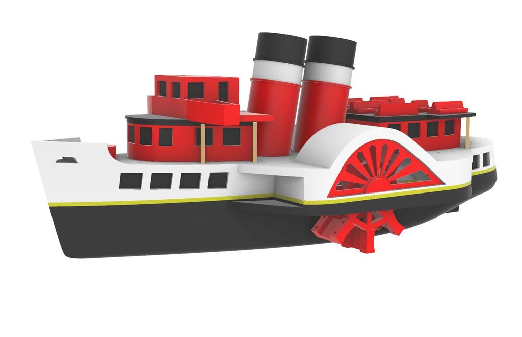 P.S. Waverley RC Toy Egg-Boat