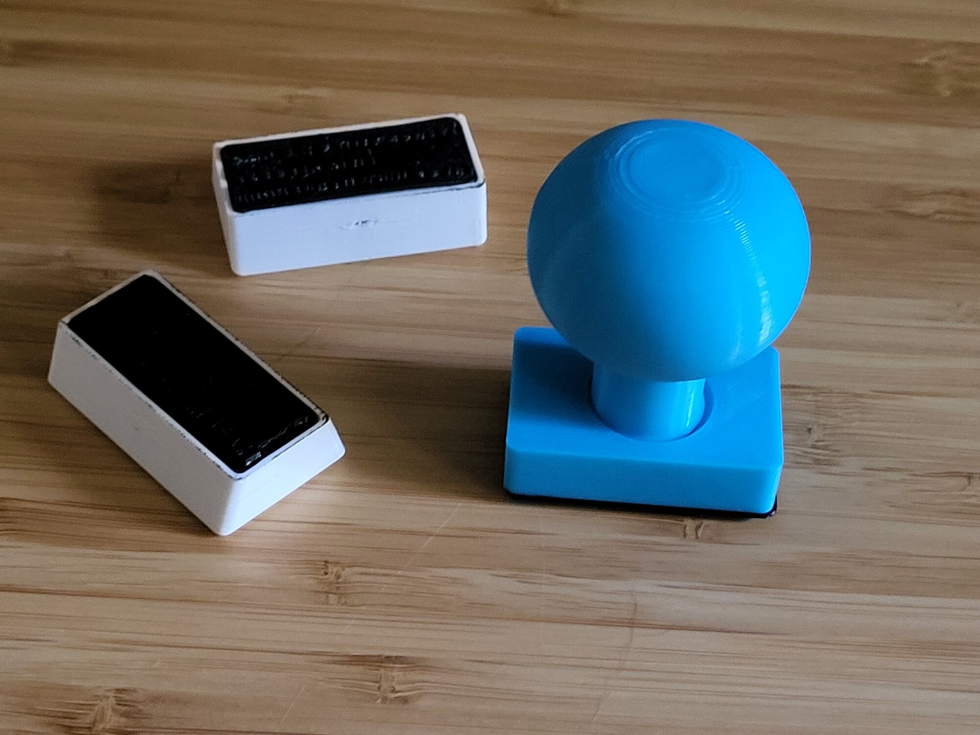 Stamp with customizable text