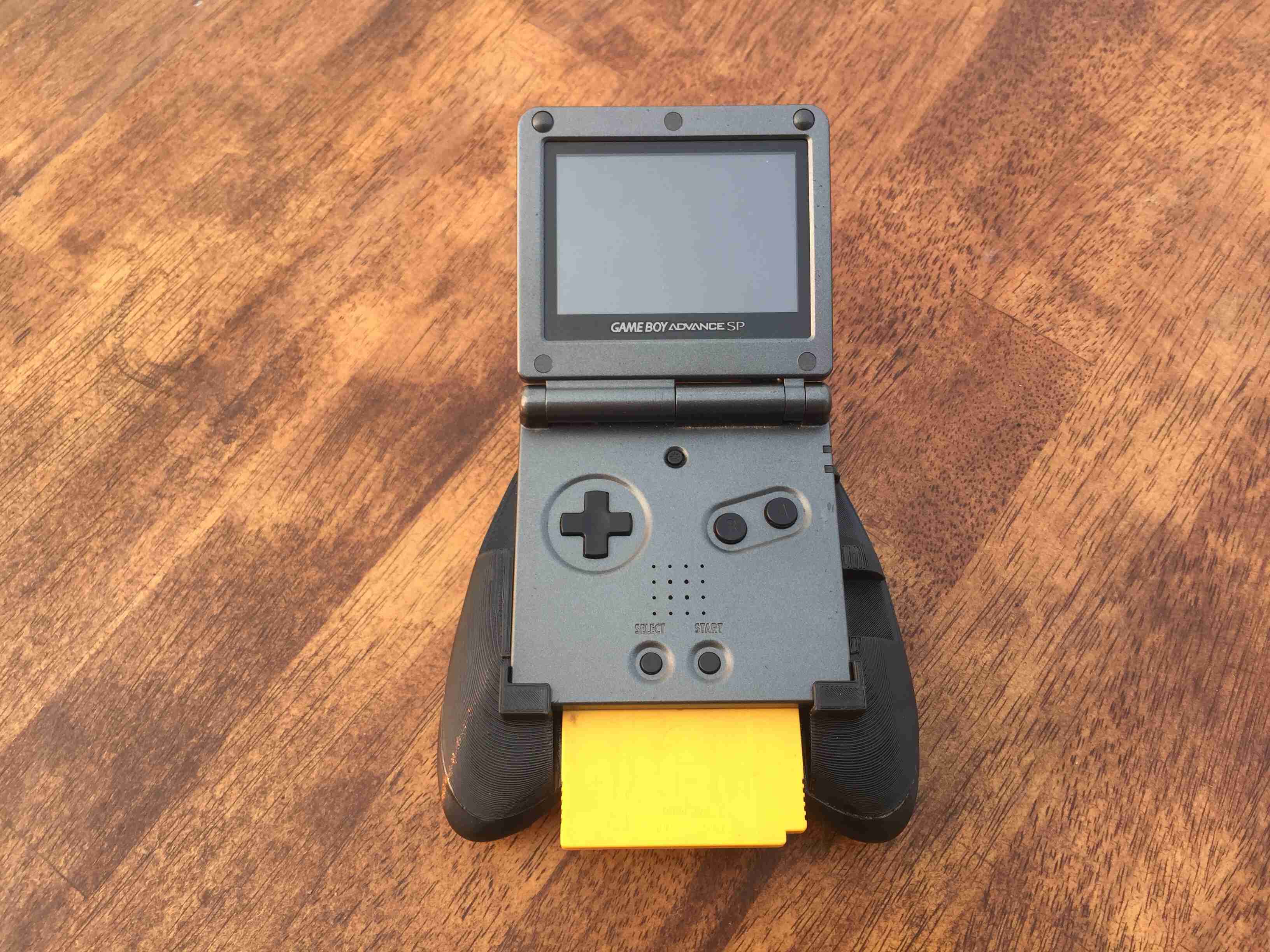 Game Boy Advance SP Controller Grip by colossatr0n - Thingiverse