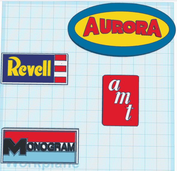 Model Brand Signage-Plaques