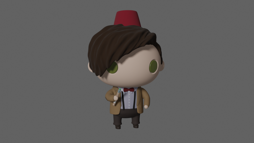 Dr Who - 11th Doctor Chibi
