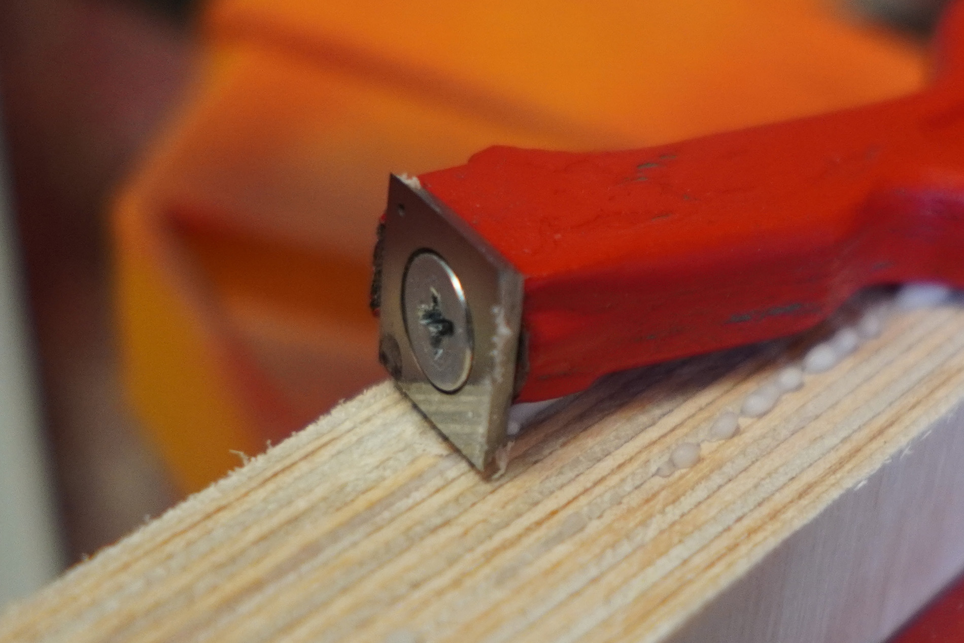 Carbide Insert Corner Glue Scraper