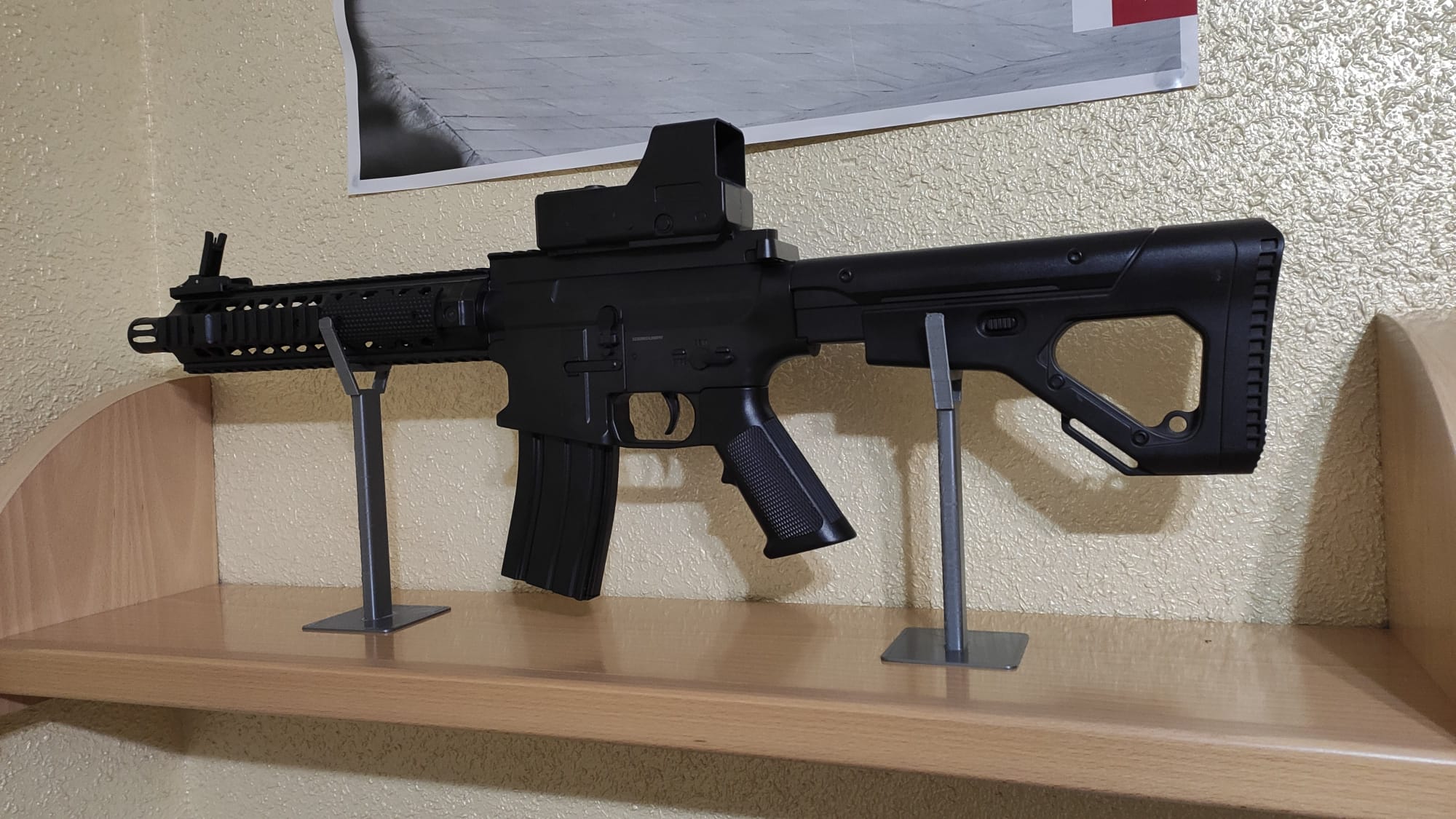 Airsoft Rifle Stand