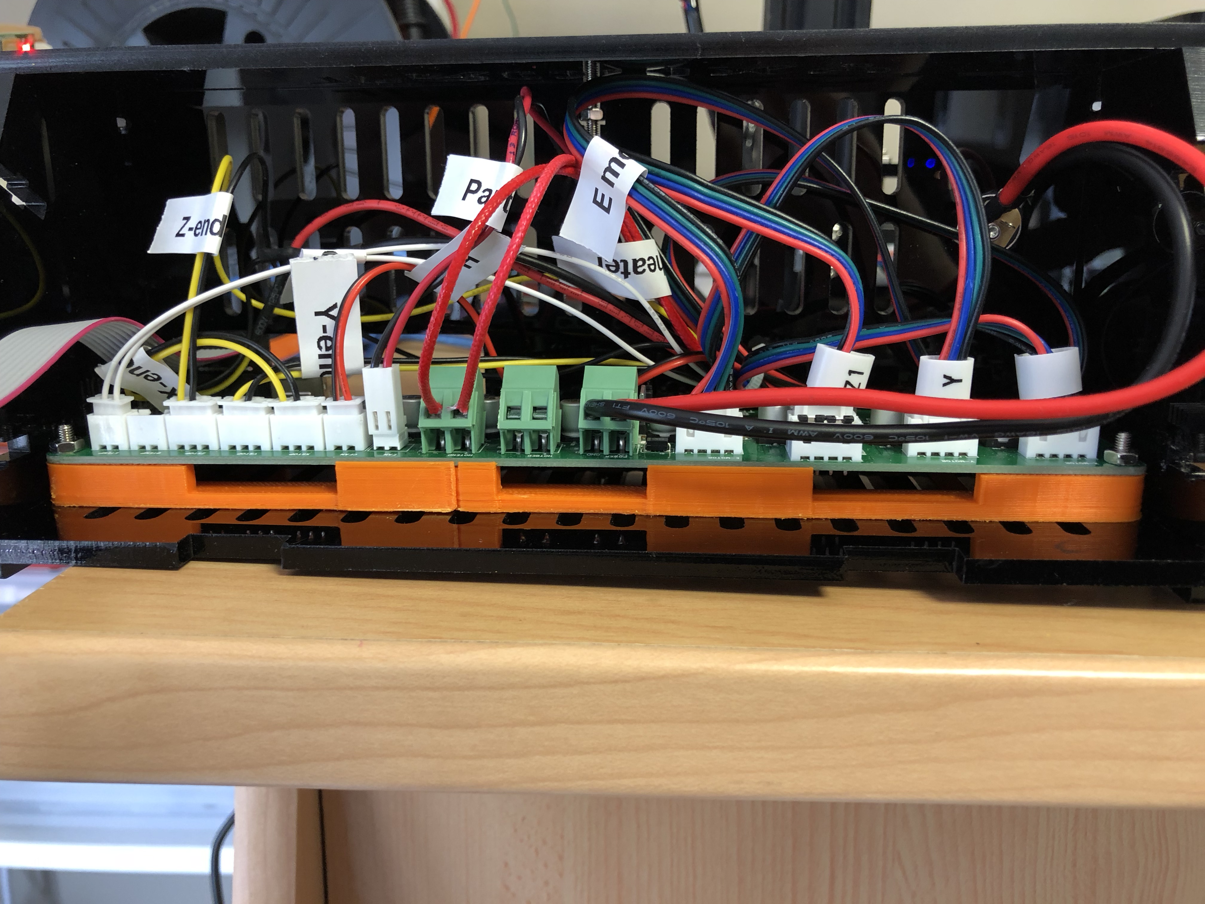 Melzi board support frame for TronXY X1
