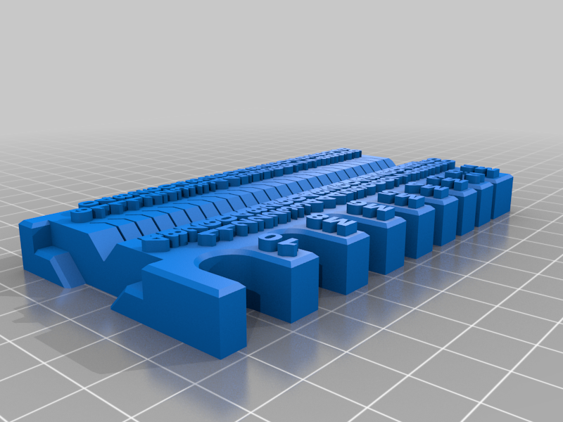 Metric Bolt Measuring Device