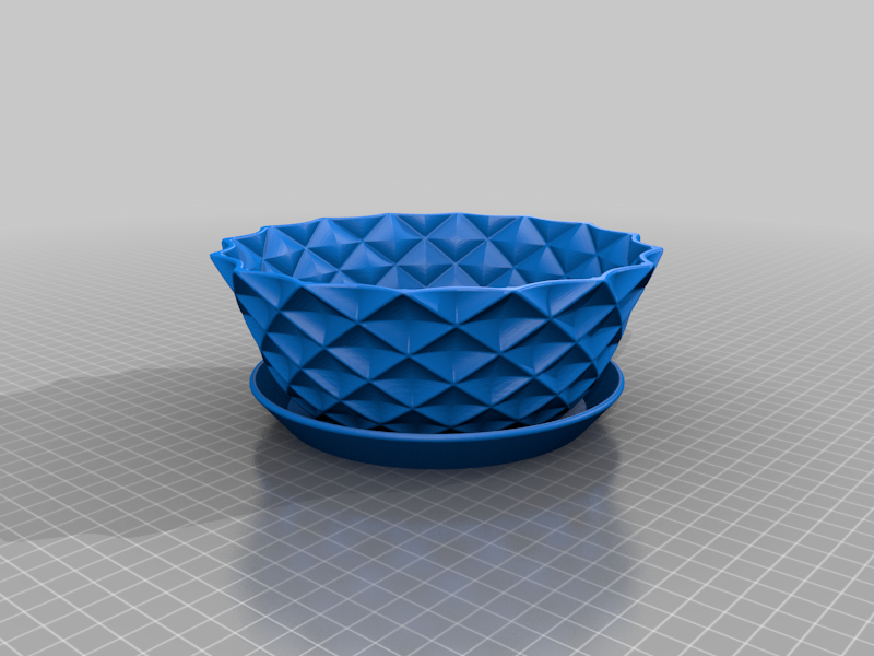 Diamond Pattern Planter