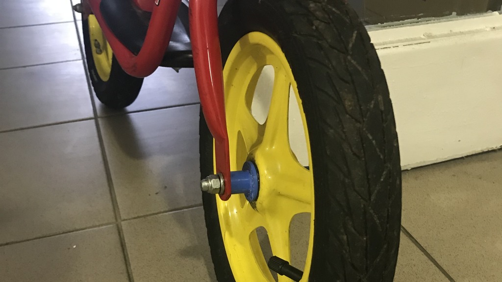 Puky LR1 bike wheel repair