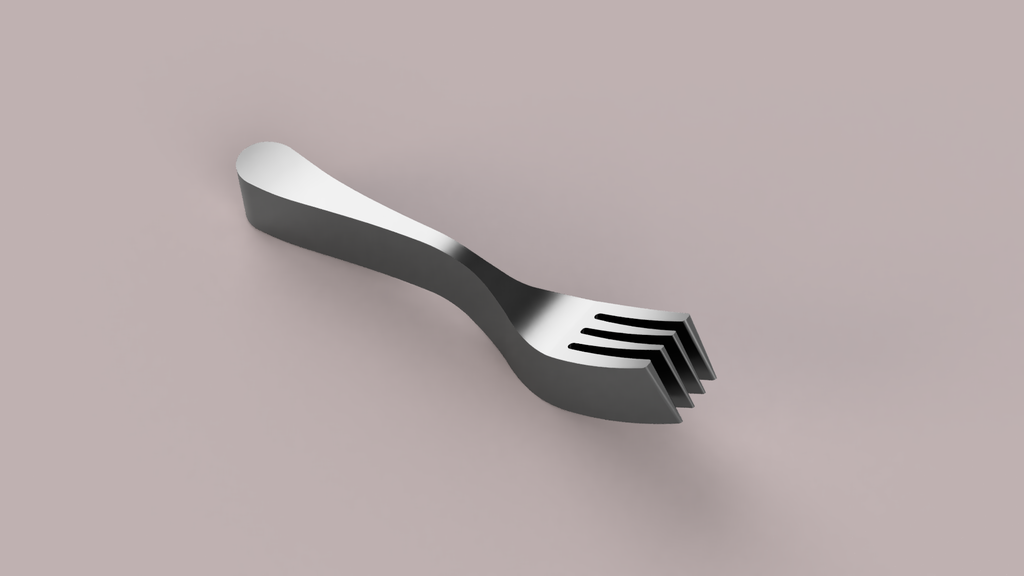 Stupid thick fork