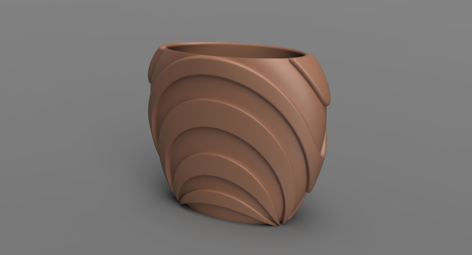 Oval Vase