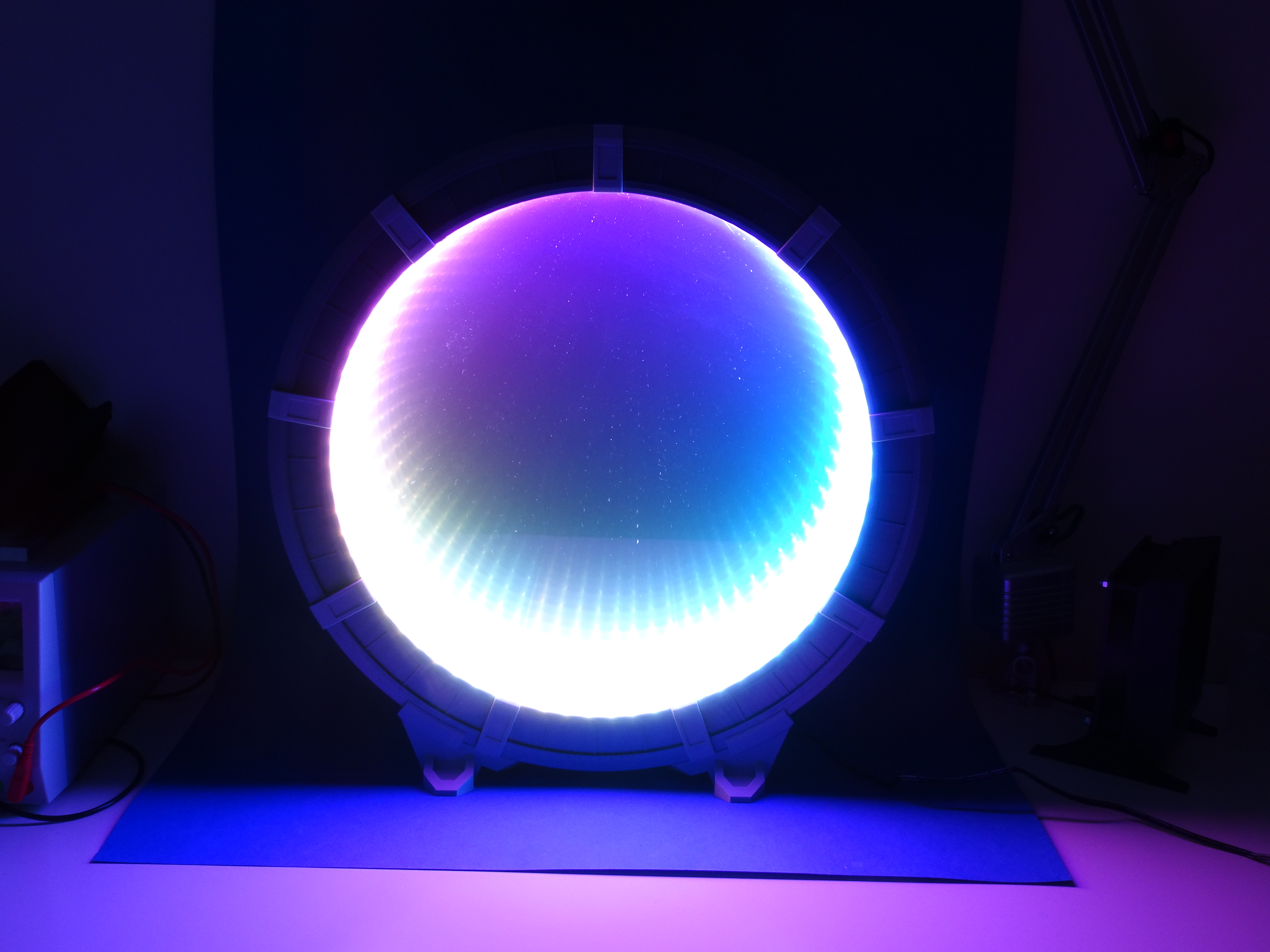 Tollan Stargate inspired Infinity Mirror