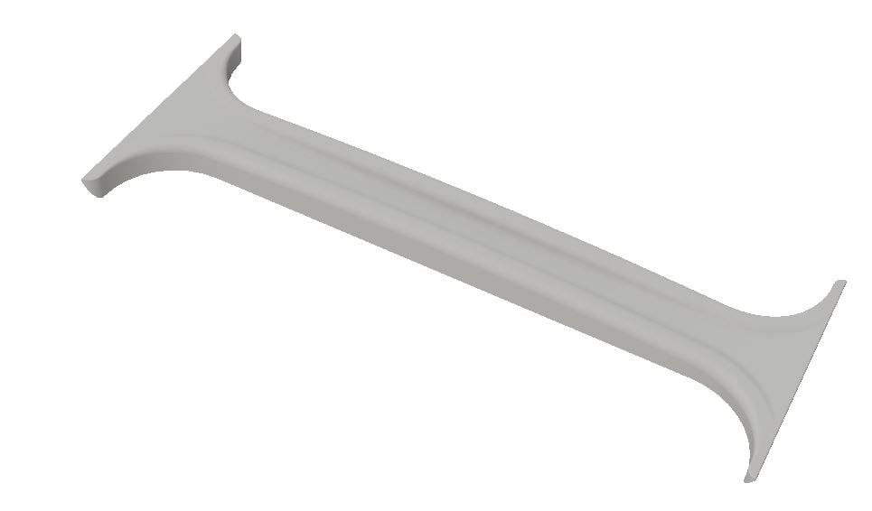 Porsche 993 Grill Bar for Custom Split Grill