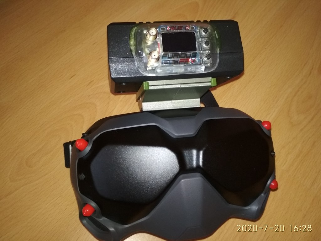 DJI HD FPV goggles analog holder