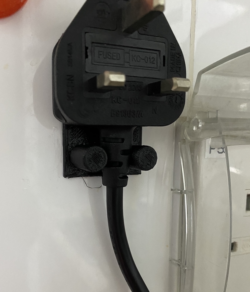 AC power plug holder