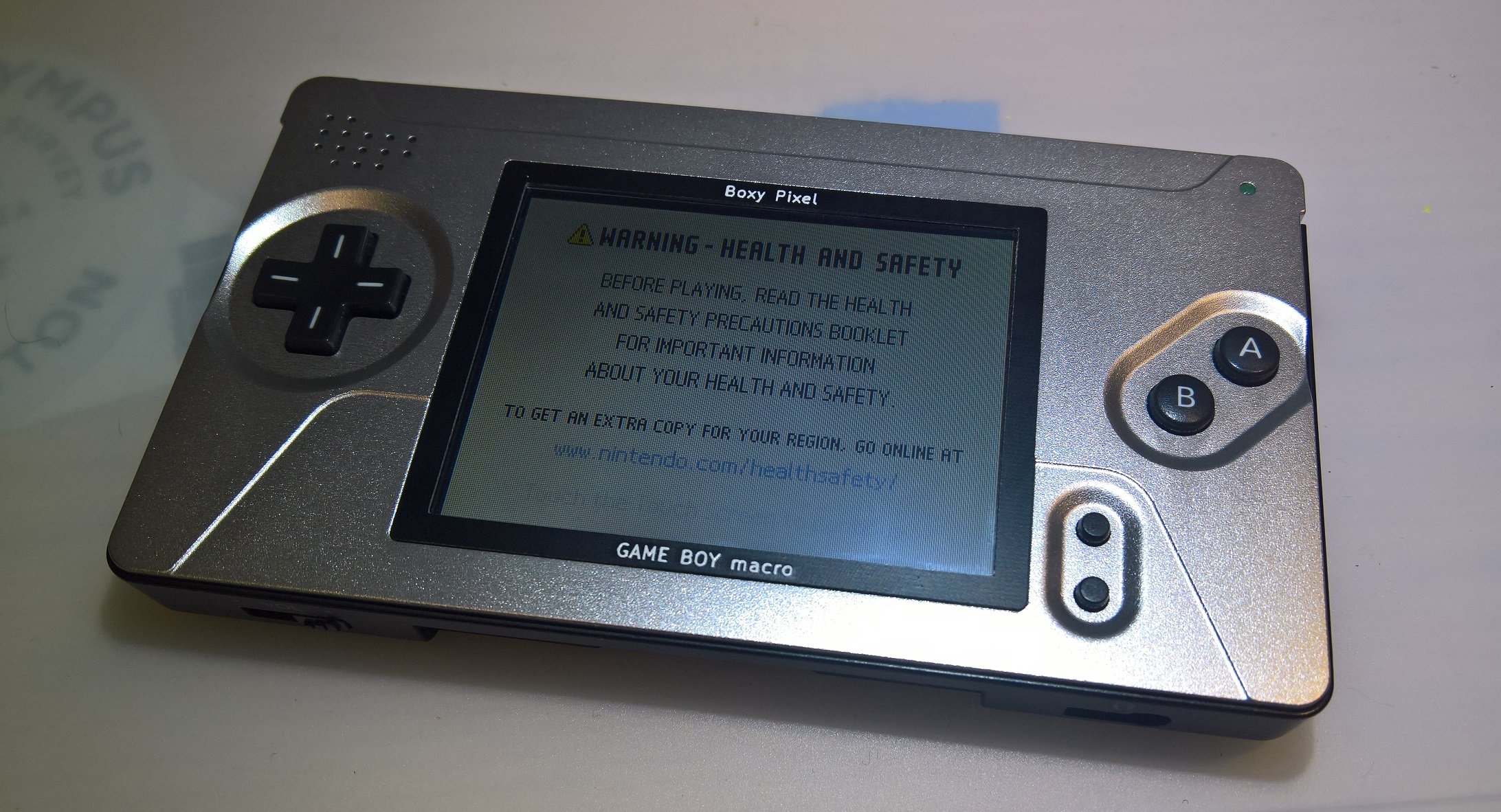 Boxy Pixel Game Boy Macro Ds Lite Bezels By Makho Thingiverse