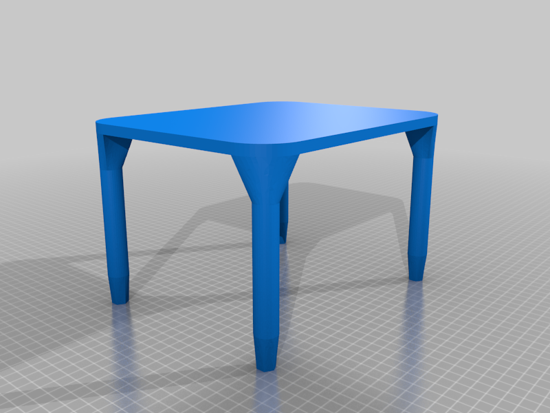 Small table - Support PC screen / Sellette