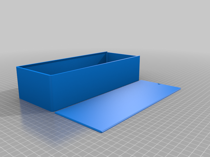 BOX with LID for Sortimo 5x2. If you do not need the lid cut ist off.