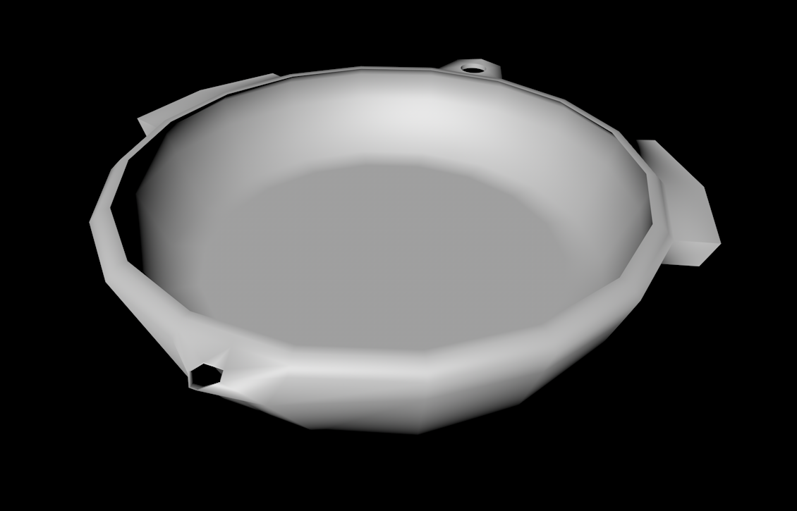 Oil Drain Pan (Low Poly)
