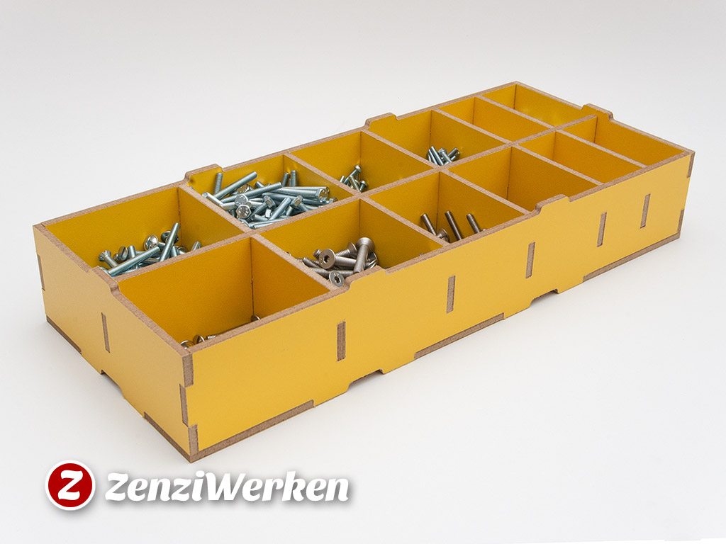 Compartment Storage Box cnc/laser