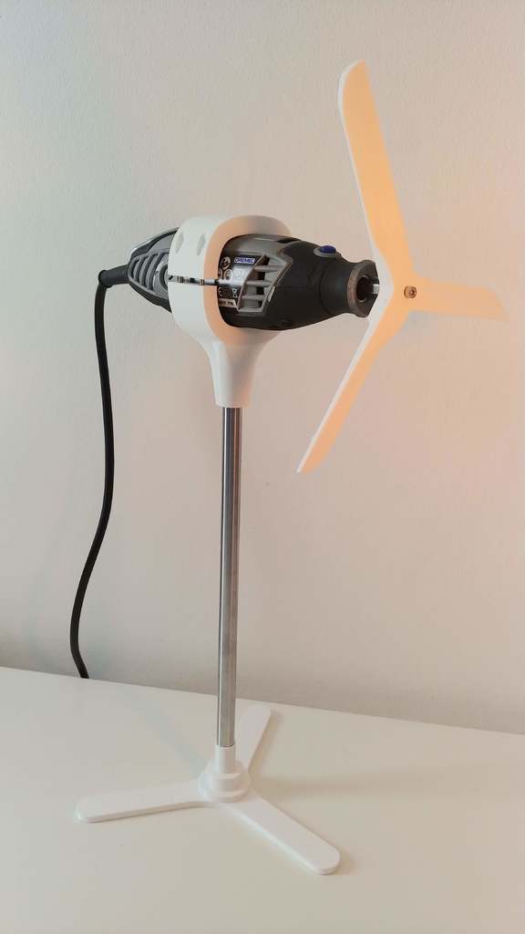 3D Printed Dremel Desk Fan