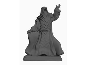 Guild Mage (Dark Mage) - redesigned for HeroQuest (resized, and plate)
