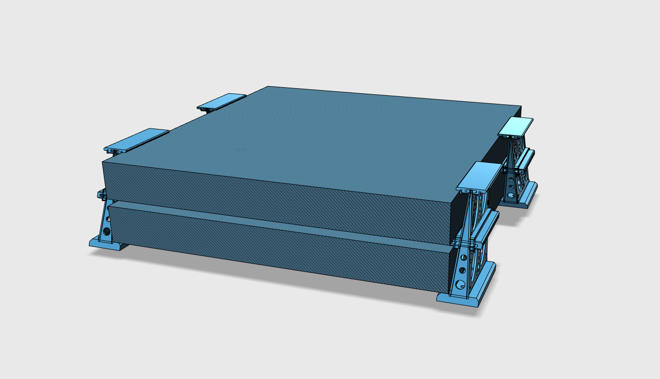 Network switch stacking bracket