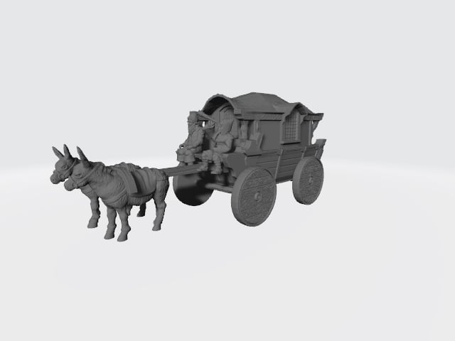 Nomad Inspired Wagon Cart.