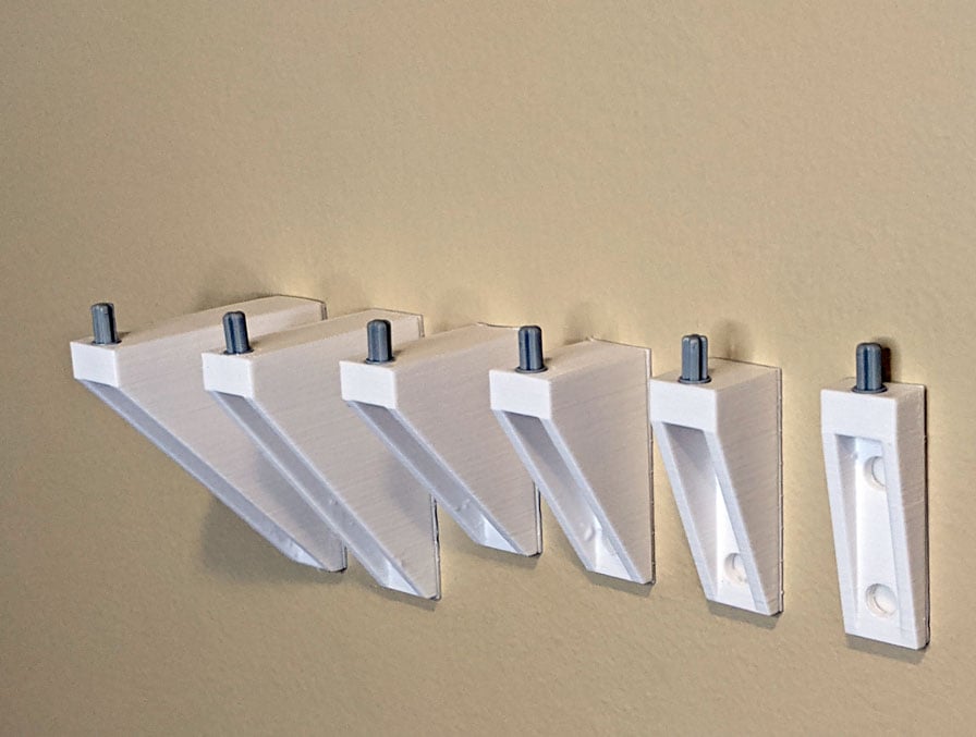 Mount Brick: LEGO® Compatible Pin Wall Mounts