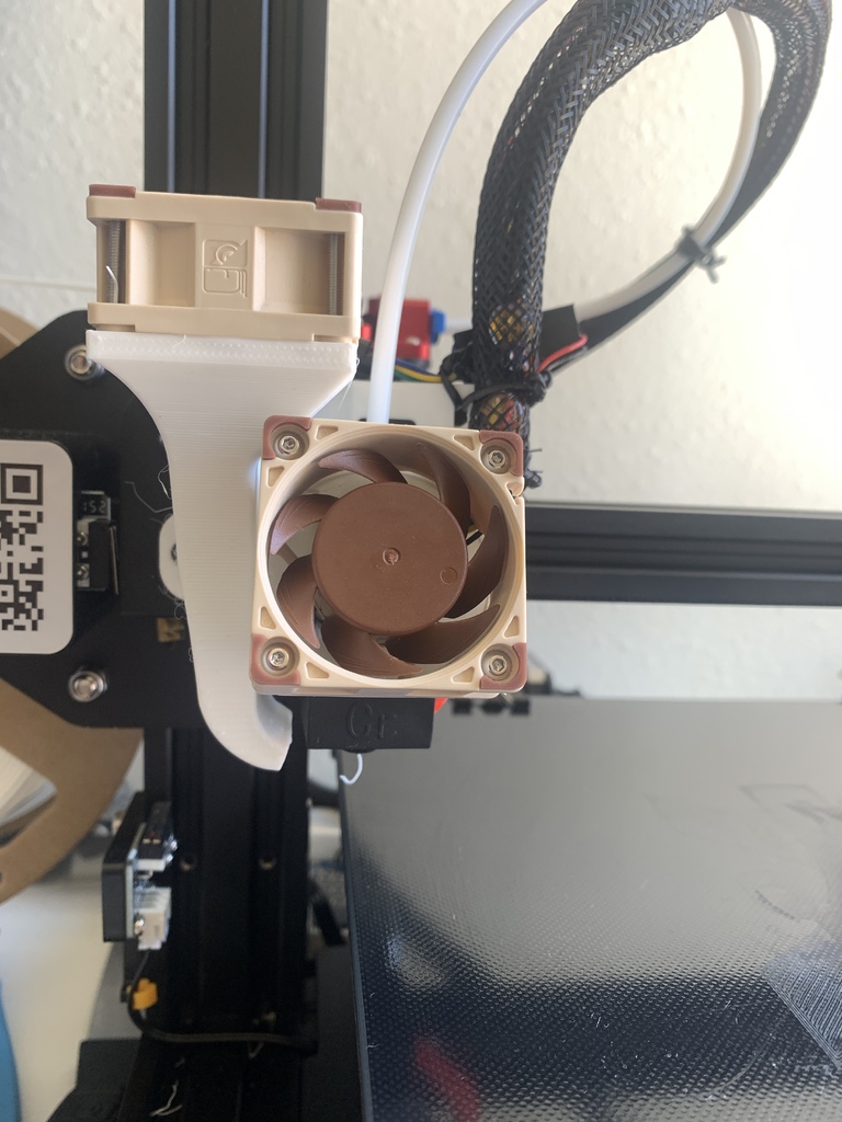 Ender 3 Pro Hotend cooling with Noctua Fan mod
