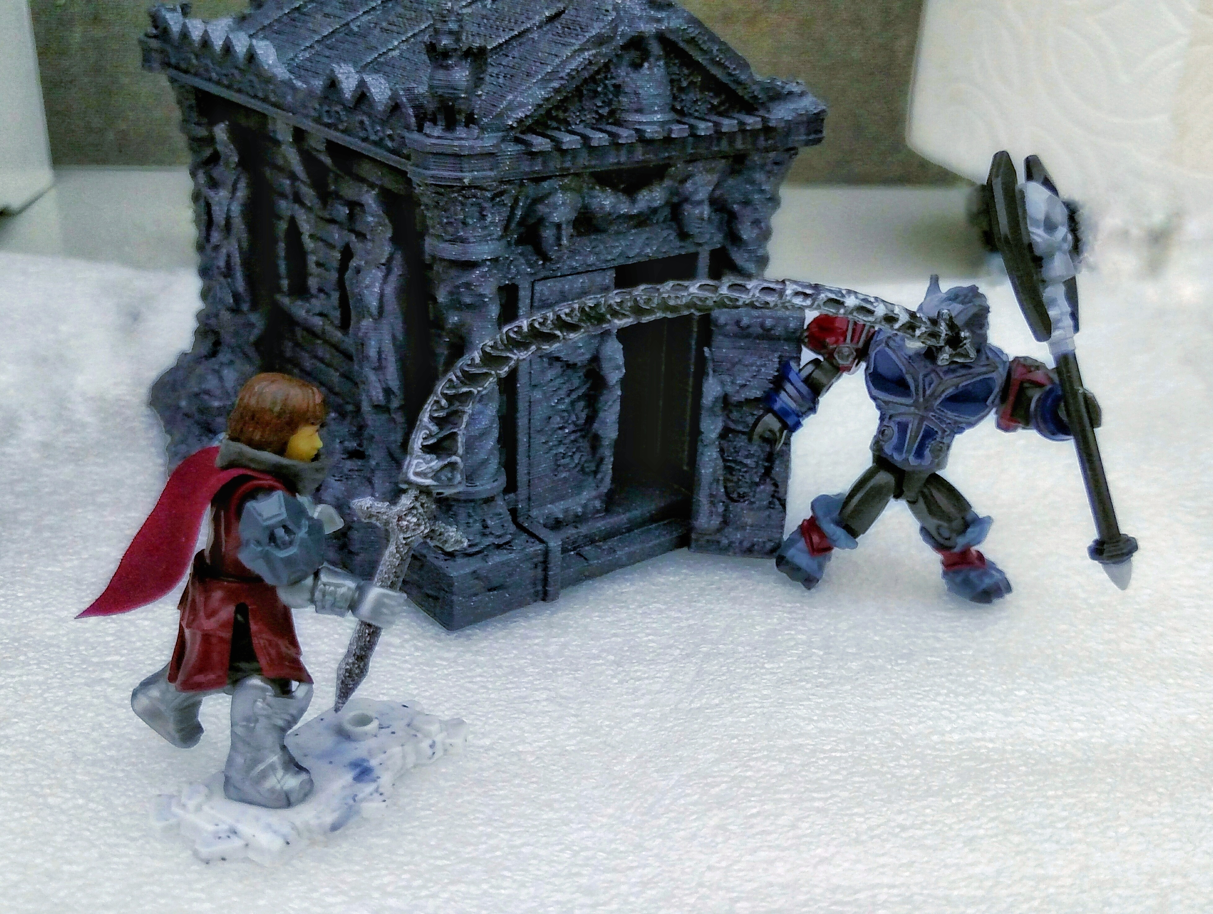 Castlevania Combat Cross for Lego/Mega Bloks