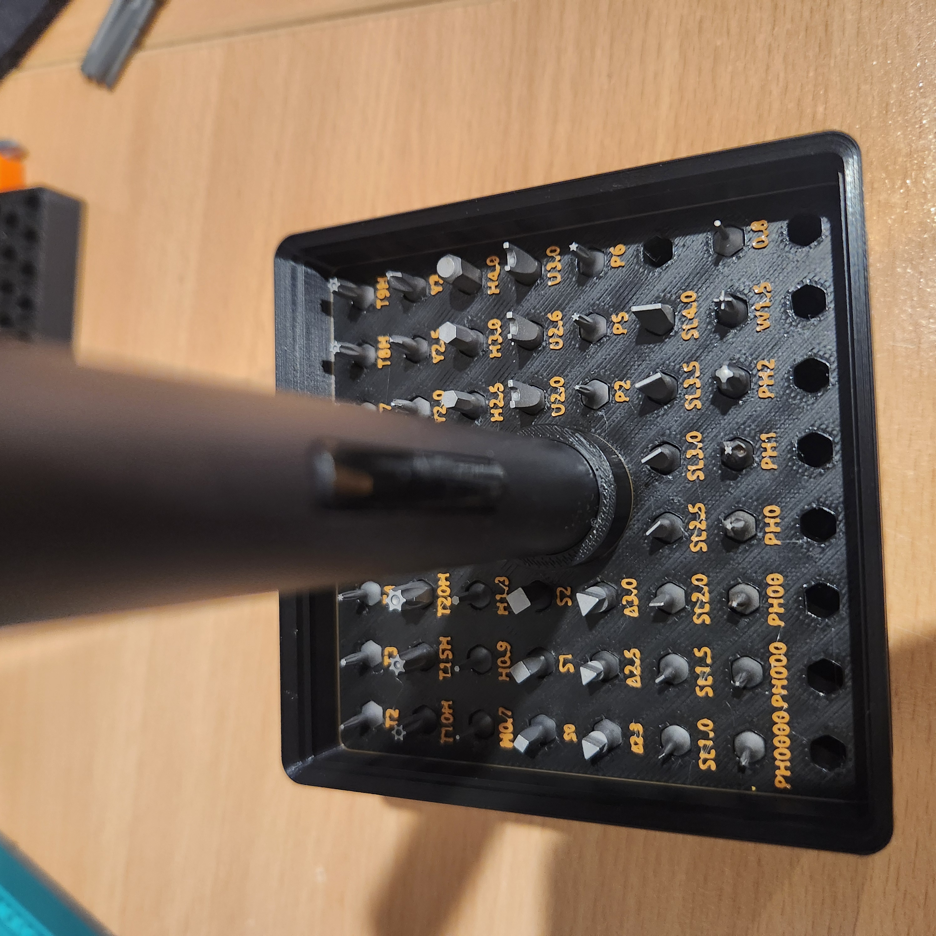 Gridfinity WowStick and bit holder