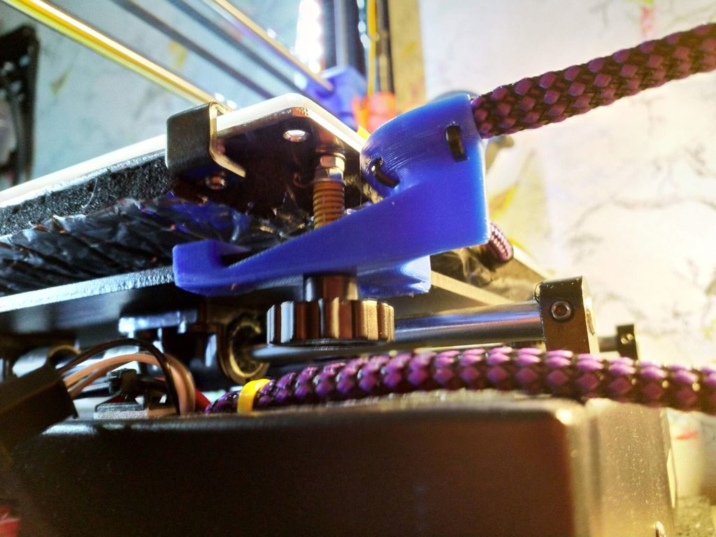 Anycubic i3 Mega | Bed Wire Strain Relief