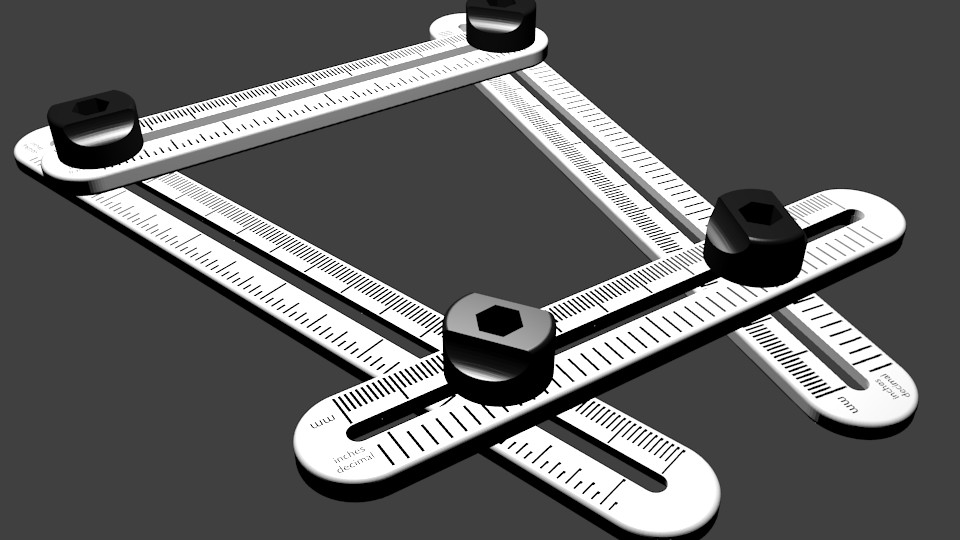 Angle Measuring Tool with Increments
