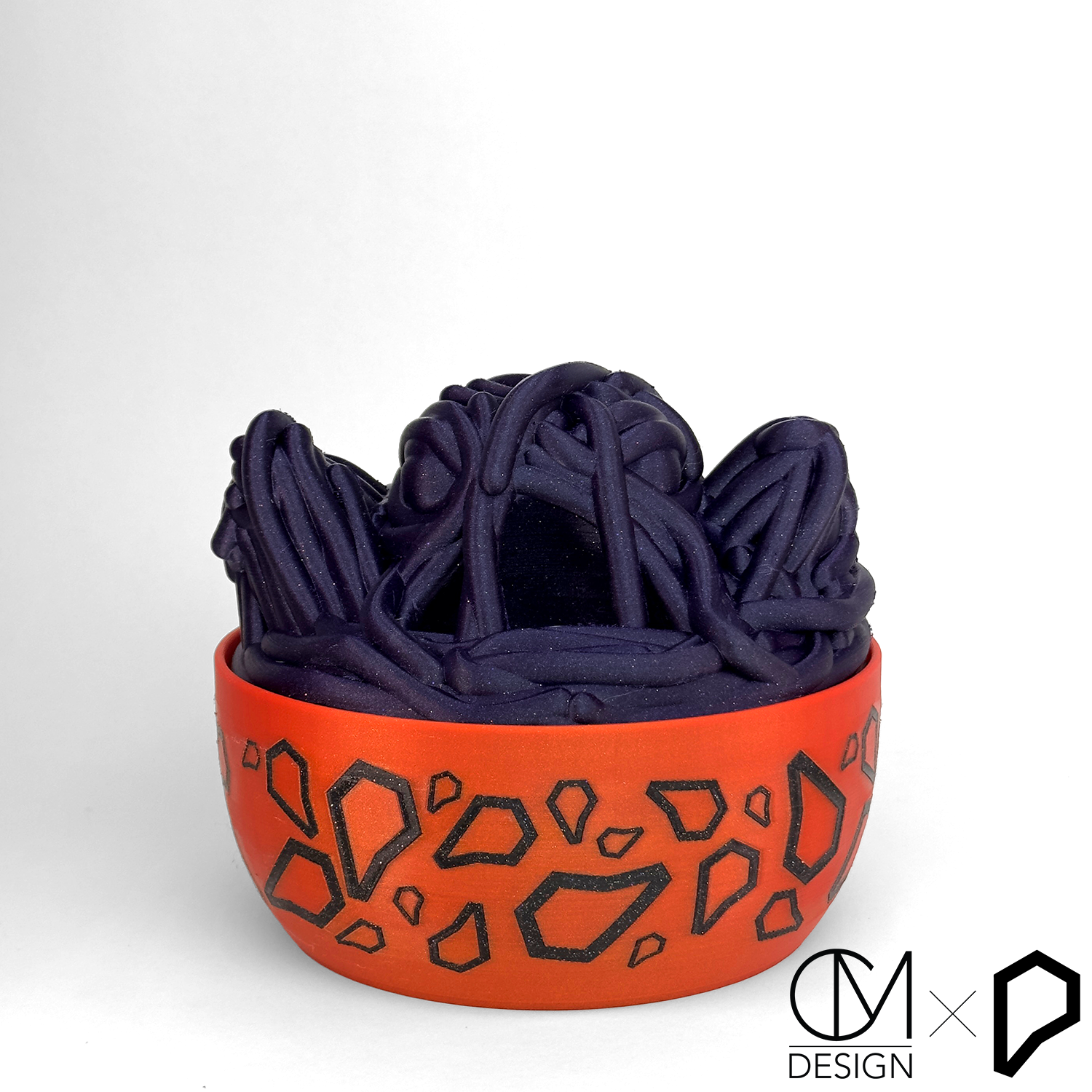 Large Pasta Bowl Container - Spaghetti Monster!