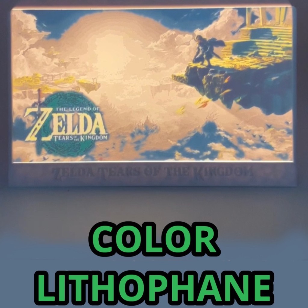 Lithophane Light Box (for Zelda Tears of the Kingdom Litho)