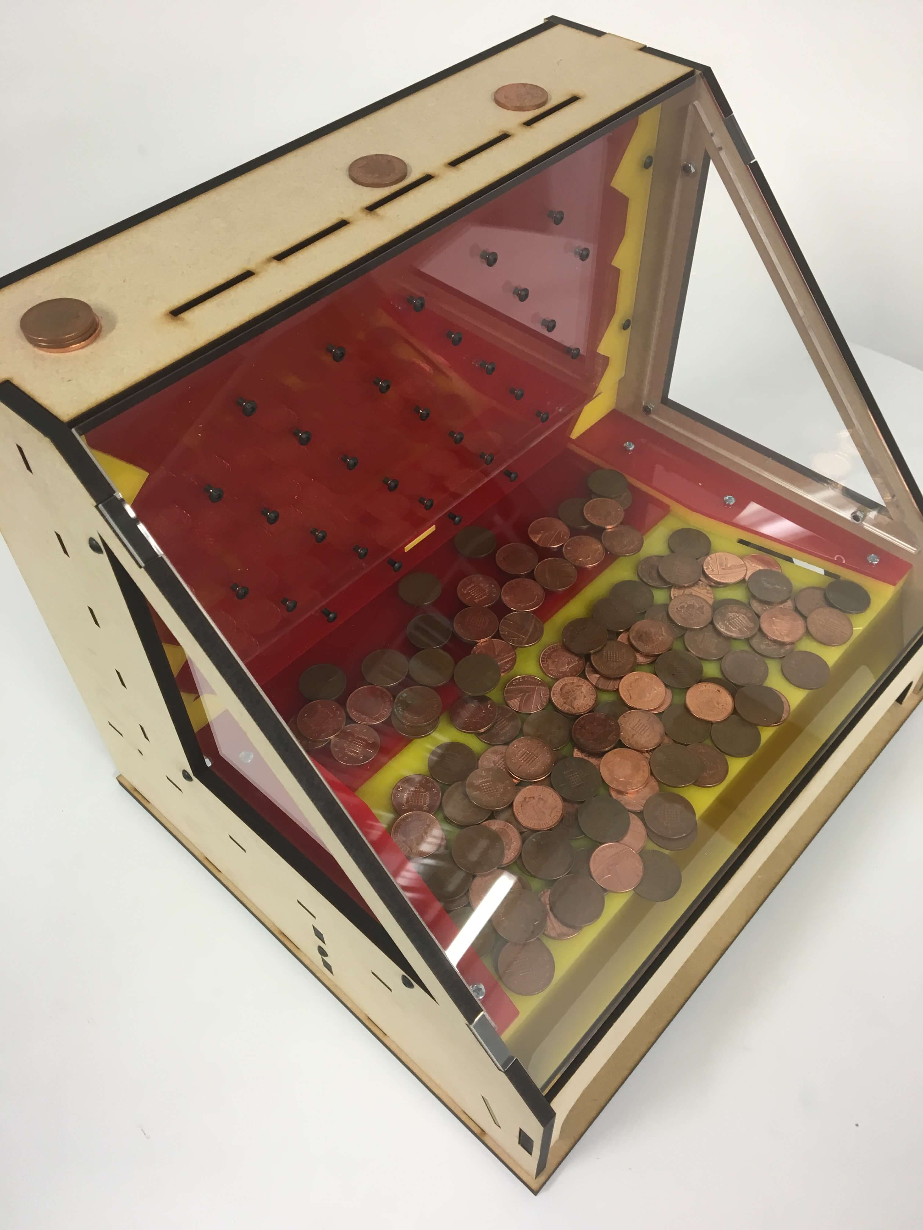 Arcade Coin Pusher game
