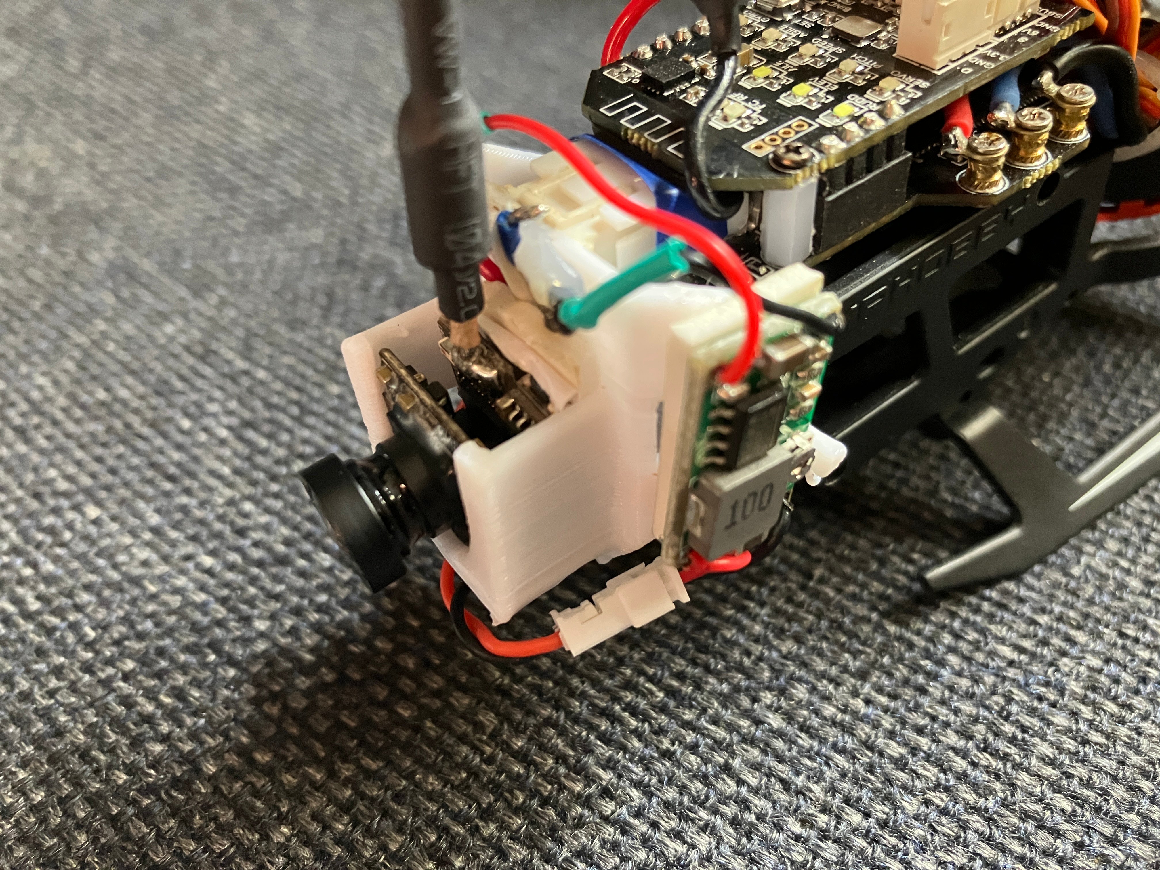 FPV installation for Omphobby M1 and TX06