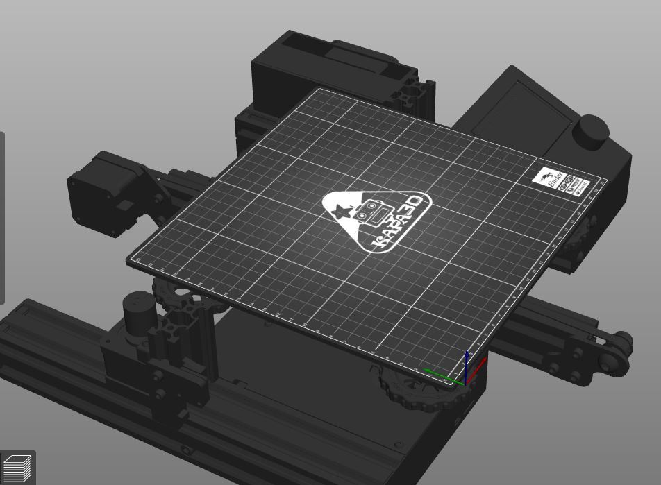 Creality Ender 3 Bed / Build plate for PrusaSlicer
