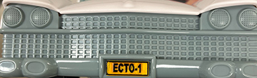 Kenner Ecto-1 License Plates