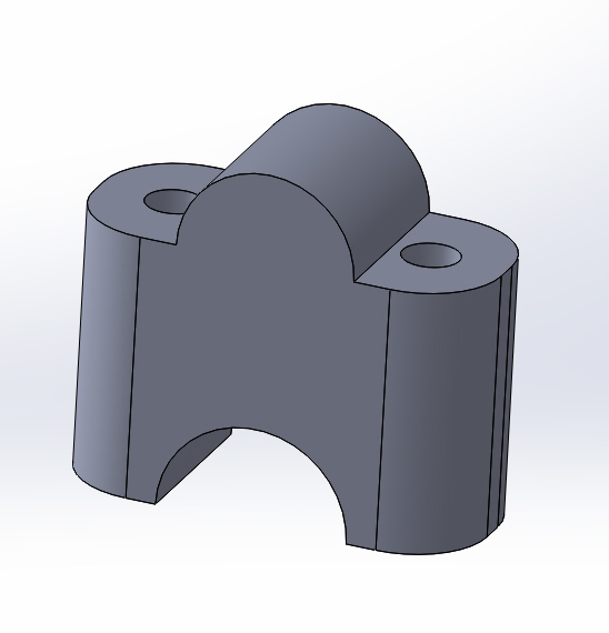 Motorcycle Handlebar 40mm Riser for 28mm diameter pipe