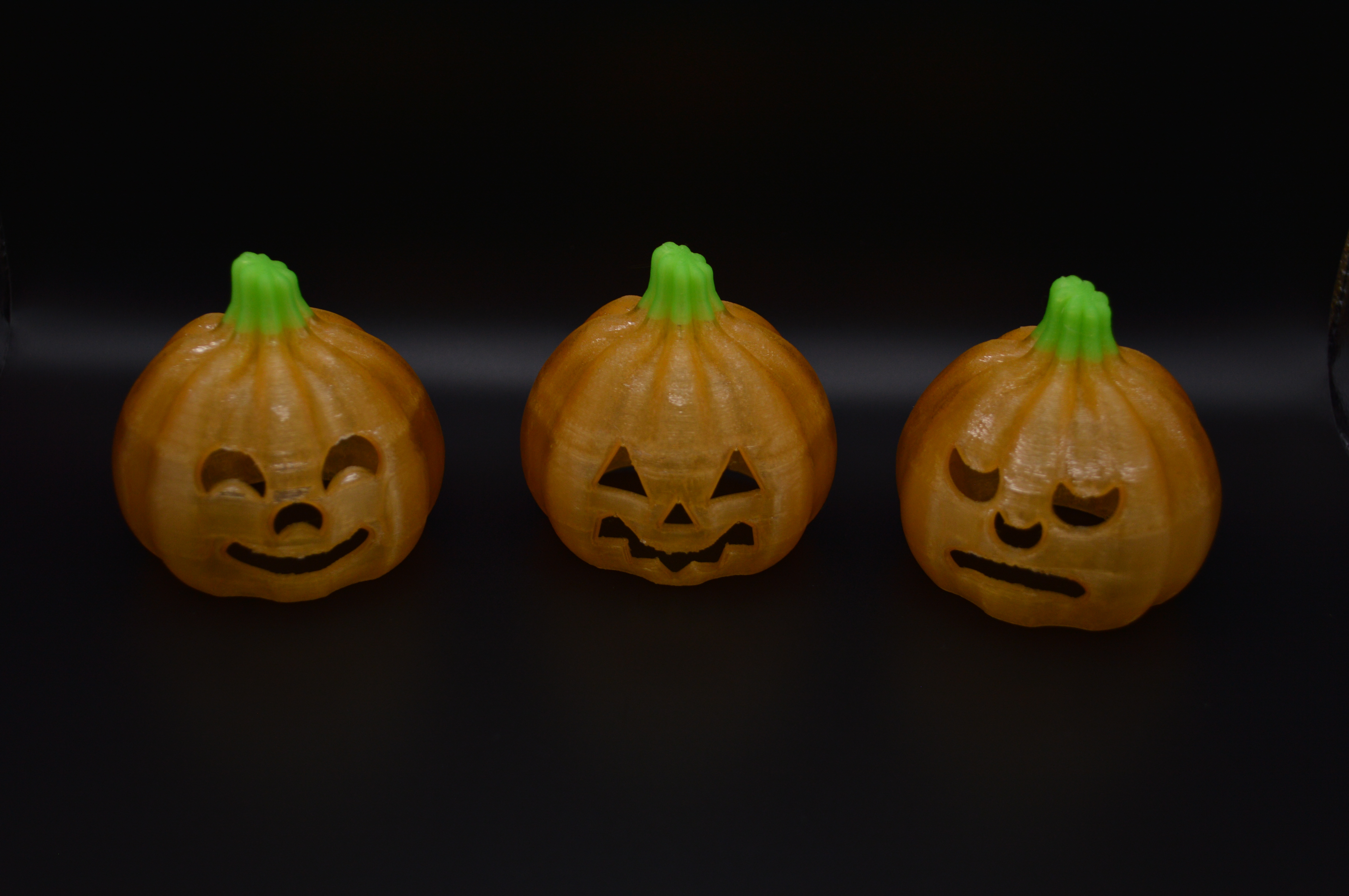 Pumpkin Tealight Jack-o-Lantern Shades