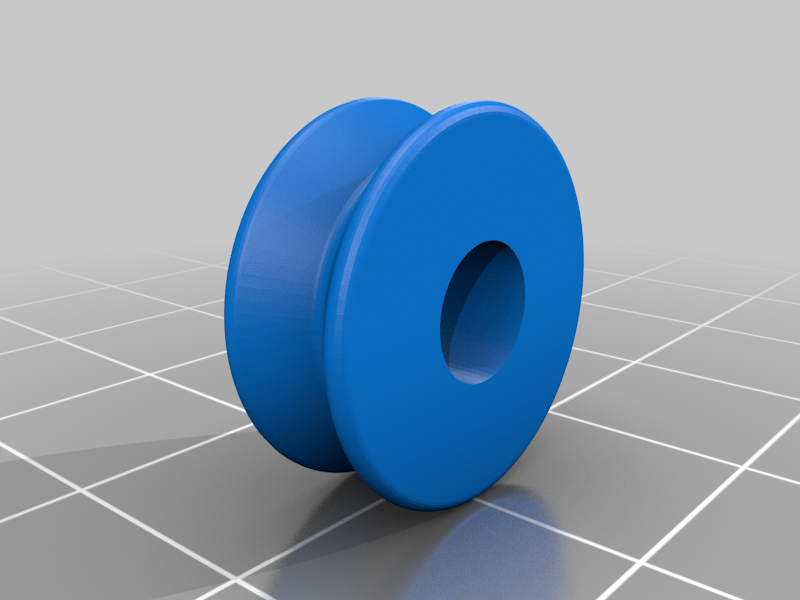 Rolling Spool Holder For Direct drive printer