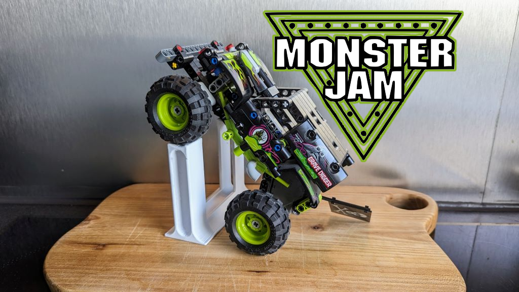 LEGO Monster Jam display stand