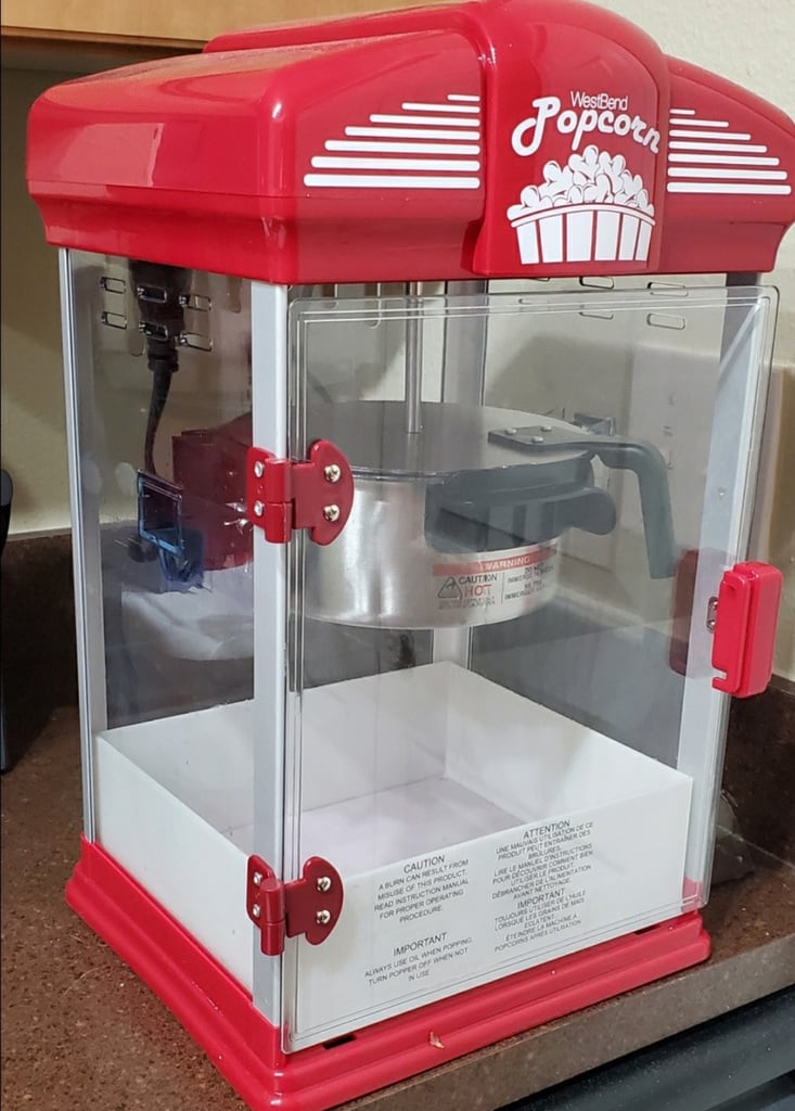 Popcorn catch tray for West Bend Theater Crazy Popcorn Machine