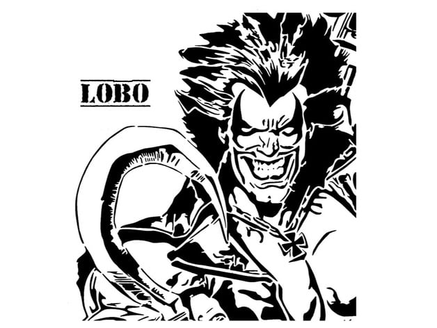 Lobo Stencil