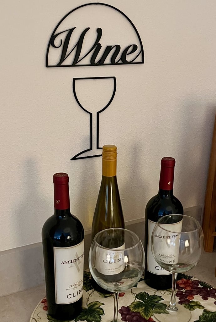 Wine wall art decor customizable