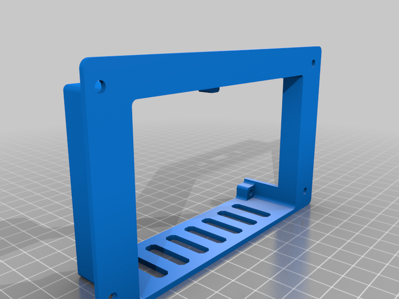 Makergear M2 Display Mount - Raspberry Pi 7" TouchScreen