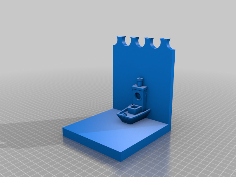 Benchy bookends