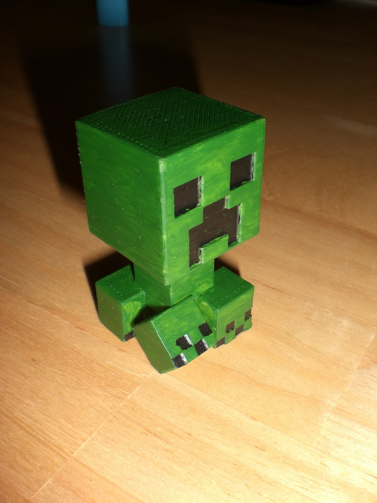 Minecraft Creeper Figure Chibi
